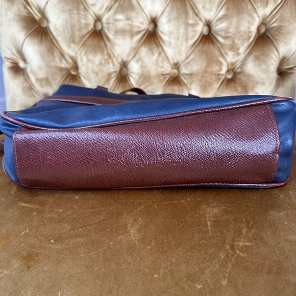 Kathie Lee Collection Authentic Vintage Leather Shoulder Bag/Purse with Pockets - Picture 12 of 14